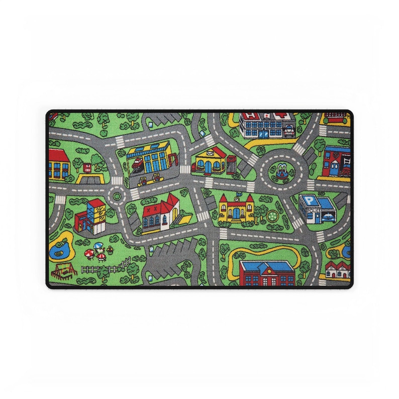Magic on The Streets Playmat M - مراجعة Desk Setup Gear وسعره