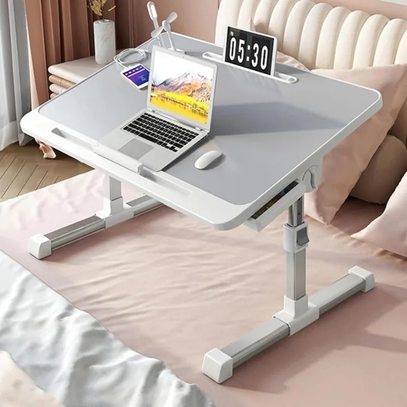 Laptop Bed Tray Table Adjustab - مراجعة Desk Setup Ideas وسعره