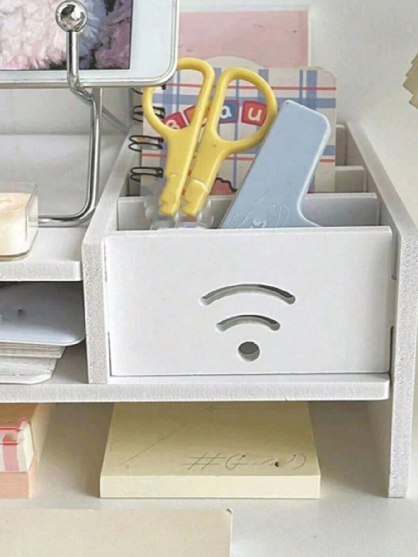 حامل شاشة مع درج، رف منظم متعد - مراجعة Monitor Riser Wood وسعره