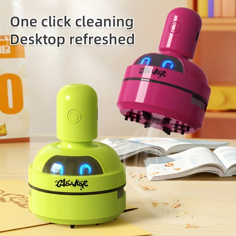 مكنسة كهربائية صغيرة لسطح المك - مراجعة Desk Setup Clean وسعره