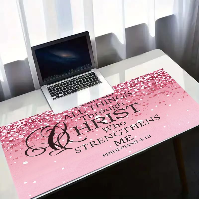 لوحة ماوس فنية حديدية بتصميم س - مراجعة Desk Setup Art وسعره