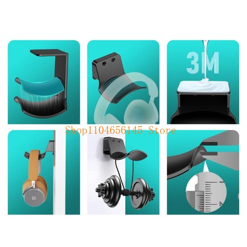 5asd منظمات حامل سماعات الرأس  - مراجعة Desk Setup Headphones وسعره
