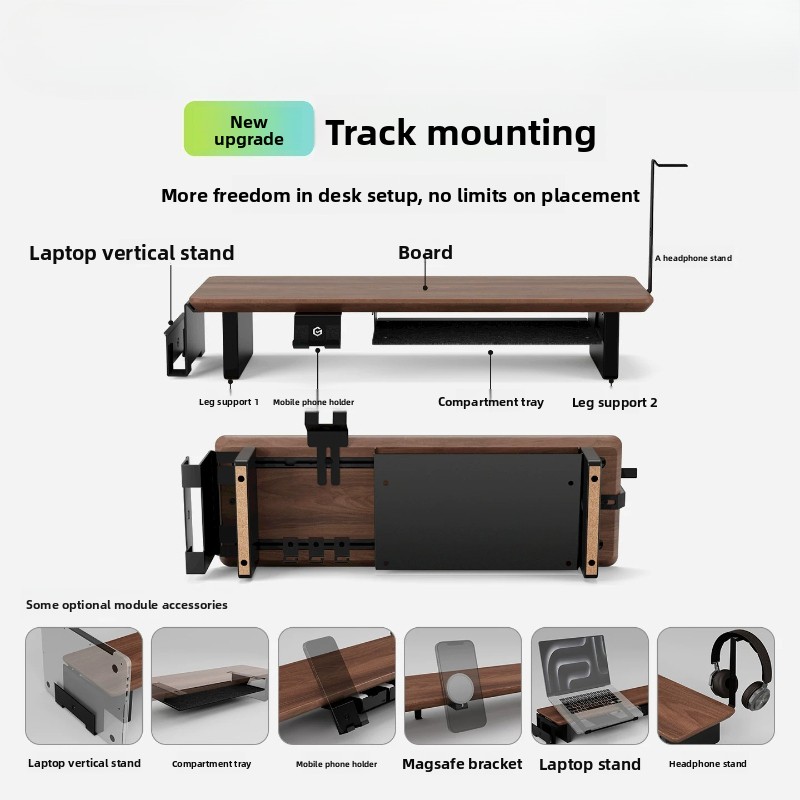 عرض ساخن! حامل شاشة من خشب الج - مراجعة Monitor Riser Wood وسعره