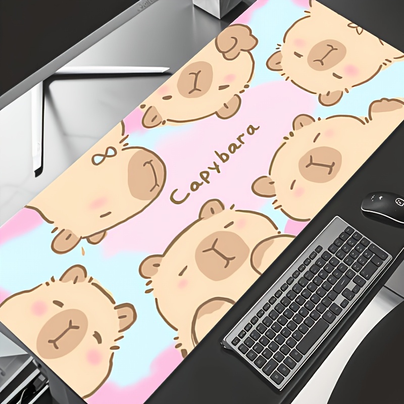 لوحة ماوس كبيرة بتصميم كرتوني  - مراجعة Desk Setup With Laptop وسعره