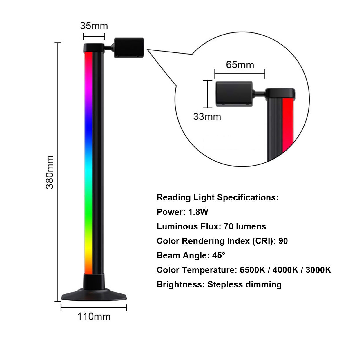 شريط إضاءة ذكي LED RGB متزامن  - مراجعة Desk Setup Art وسعره