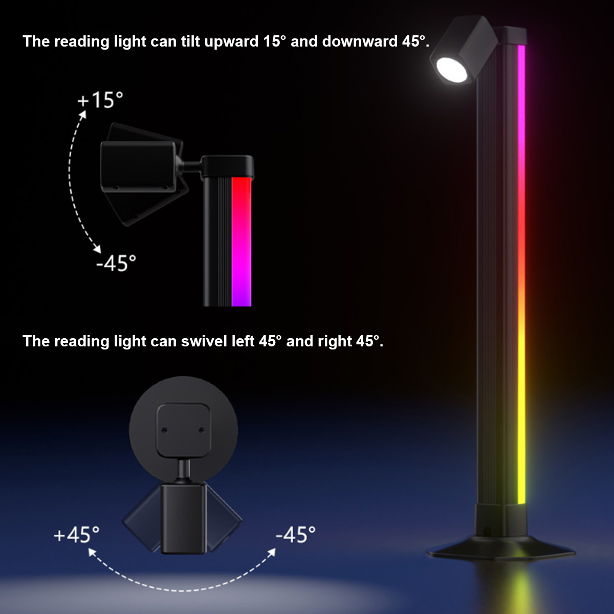 شريط إضاءة ذكي LED RGB متزامن  - مراجعة Desk Setup Art وسعره