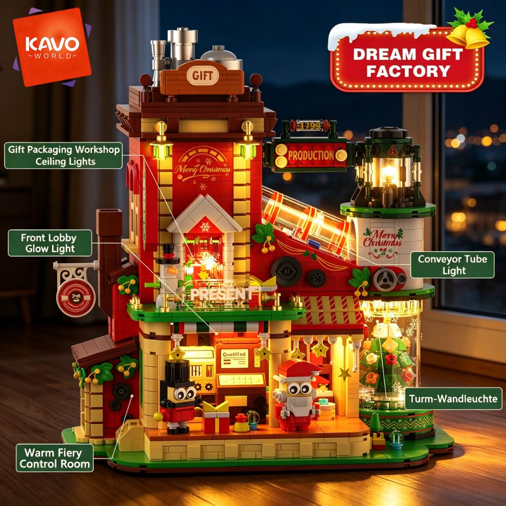 مجموعة مكعبات بناء KAVOWORLD 2 - مراجعة Desk Setup Enthusiast وسعره