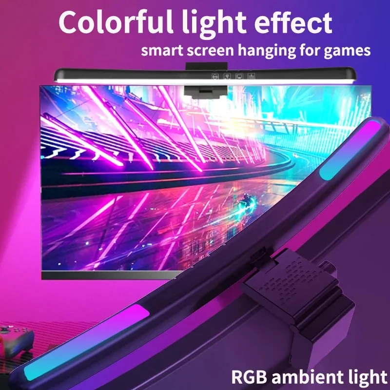شريط إضاءة لشاشة الكمبيوتر بتق - مراجعة Gaming Setup Desk وسعره