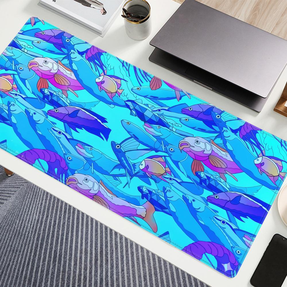 سجادة ماوس مطاطية بطباعة عالية - مراجعة Desk Setup Ideas وسعره